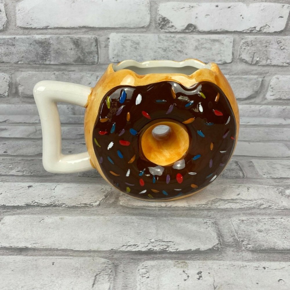 Frosted Donut Coffee Mug Made by Big Mouth Donuts